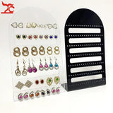 Plastic Earring Board Holder Ear Studs Display Stand for Jewelry