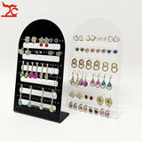 Plastic Earring Board Holder Ear Studs Display Stand for Jewelry