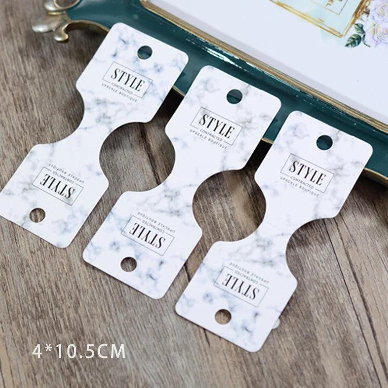 300gsm Paper Printing Gift Hang Tags Jewelry Packaging Display Cards Label