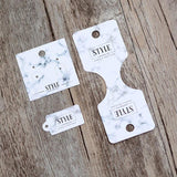300gsm Paper Printing Gift Hang Tags Jewelry Packaging Display Cards Label