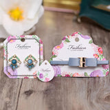 300gsm Paper Printing Gift Hang Tags Jewelry Packaging Display Cards Label
