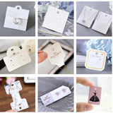 300gsm Paper Printing Gift Hang Tags Jewelry Packaging Display Cards Label