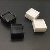 5PCS 30*30mm Square Ring Earrings Pendant Display Box Jewelry Storage