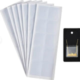 50 Pack Chain Holder Adhesive Pouch Necklace Packaging TLO173