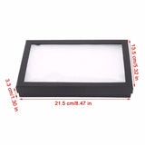 36 Slots Ring Storage Box Jewelry Organizer Holder Velvet Ring Storage Box
