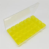 28 Grid Stud Earrings Accessories Box Desktop Storage Plastic Boxes