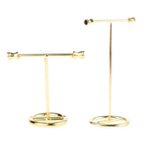Metal Jewelry Display Stand Necklace Earrings Ring Holder