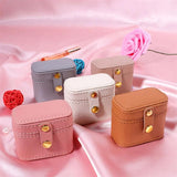 Mini Girls Jewelry Box Earrings Ring Storage Tinny Organizer