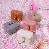 Mini Girls Jewelry Box Earrings Ring Storage Tinny Organizer