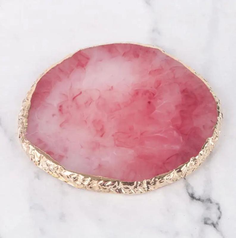 Resin Stone Palette Nail Palette Jewelry Ring Display False Drawing...