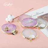 Resin Stone Palette Nail Palette Jewelry Ring Display False Drawing...