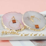 Resin Stone Palette Nail Palette Jewelry Ring Display False Drawing...