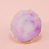 Resin Stone Palette Nail Palette Jewelry Ring Display False Drawing...