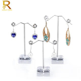 Clear Acrylic Stud Earring Jewelry Display Rack Stand Organizer Holder