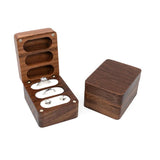 Wooden Jewelry Organizer Box with Velvet Lining