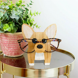 Wood Eyeglasses Holder Stand Sunglasses Nightstand Rack