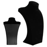 Velvet Mannequin Necklace Jewelry Display Stand Holder
