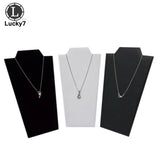 Folding Necklace Display Plate Pendant Rack Jewelry Stand Holder