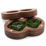 Personalized Wood Jewelry Box Wedding Ring Box