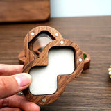 Personalized Wood Jewelry Box Wedding Ring Box