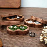 Personalized Wood Jewelry Box Wedding Ring Box