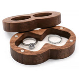 Personalized Wood Jewelry Box Wedding Ring Box