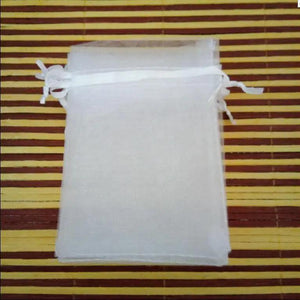 100pcs 9x12cm Organza Gift Bags Drawstring Wedding/Birthday/Christmas