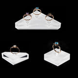 Clear Acrylic Ring Jewelry Holder Photography Props Display Stand