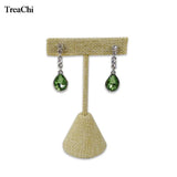 Linen Earring Jewelry Display Rack Stud Organizer