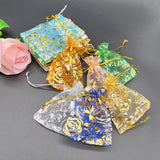 100pcs Wedding Packaging Bags Drawstring Gift Pouches Storage Sachet Bags