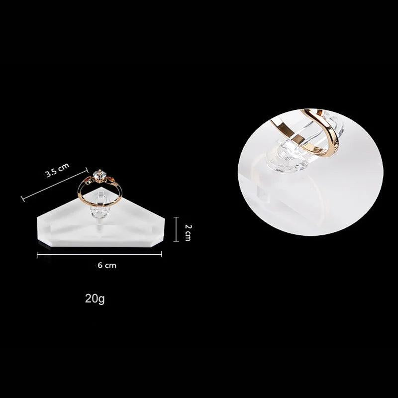 Clear Acrylic Jewelry Holder Photography Props Display Stand Rack
