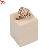3 Pcs Wooden Ring Jewelry Display Stand Holder Organizer