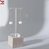 Clear Acrylic Earrings Display Holder T Shape Showcase