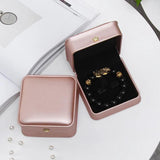 1Pcs Bracelet Jewelry Box 9x9x5cm Wedding Crown Buckle Bangle Green/Rose Gold/Na