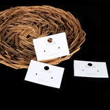 100pcs Earring Packaging Display Gift Cards 3.5x5.2cm