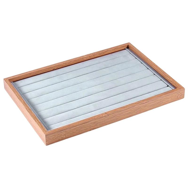 Velvet Jewelry Display Tray for Earrings