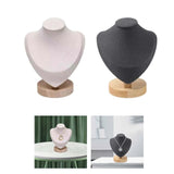 Necklace Chain Jewelry Bust Pendant Display Stand for Shop