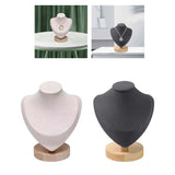 Necklace Chain Jewelry Bust Pendant Display Stand for Shop