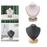Necklace Chain Jewelry Bust Pendant Display Stand for Shop