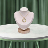 Jewelry Bust Pendant Chain Organizer Stand for Countertop