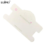 50pcs DIY Jewelry Cardboard Packaging Display Cards for Hair Accessories