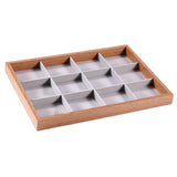 Bamboo Jewelry Organizer - Necklace Watches Storage Case