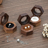 Luxury Wedding Ring Storage Box Lover Ring Display