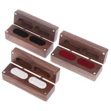 Large Capacity Wooden Jewelry Box Travel Storage Earring Ring Case