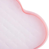 Heart Shaped Ring Box Pink Plastic Bowknot Jewelry Box
