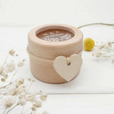 Engraved Wood Ring Bearer Box Wedding Rings Holder
