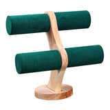 2-Layer Jewelry Display Stand Bracelet Holder Rack