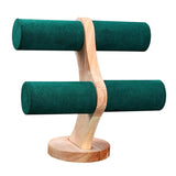 2-Layer Jewelry Display Stand Bracelet Holder Rack
