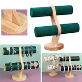 2-Layer Jewelry Display Stand Bracelet Holder Rack