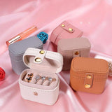 Mini Jewelry Travel Storage Case Makeup Cosmetic Pendant Bracelet Gift
